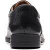 imageClarks Mens Derby Oxford FlatBlack Leather