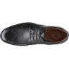 imageClarks Mens Derby Oxford FlatBlack Leather