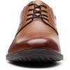 imageClarks Mens Derby Oxford FlatDark Tan Lea
