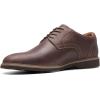 imageClarks Mens Malwood Lace OxfordDark Brown Leather
