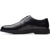 imageClarks Mens Malwood Plain OxfordBlack Leather