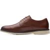 imageClarks Mens Malwood Plain OxfordDark Tan Leather