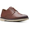 imageClarks Mens Malwood Plain OxfordDark Tan Leather
