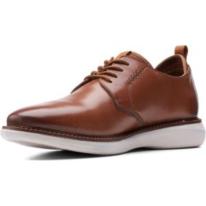 imageClarks Mens Brantin Low OxfordDark Tan Leather