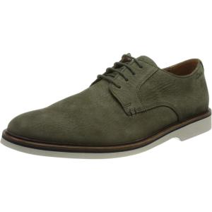 imageClarks Mens Derby LaceUp OxfordOlive Nubuck
