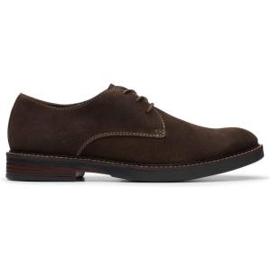 imageClarks Mens DerbysBrown Dark Brown Suede Dark Brown Suede