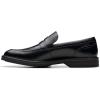 imageClarks Mens Aldwin Step Penny LoaferBlack Leather