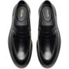 imageClarks Mens Aldwin Step Penny LoaferBlack Leather