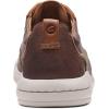 imageClarks Mens Driftway Low Boat ShoeDark Tan Leather
