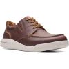 imageClarks Mens Driftway Low Boat ShoeDark Tan Leather