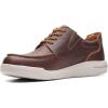 imageClarks Mens Driftway Low Boat ShoeDark Tan Leather