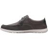 imageClarks Mens Flexway Lace Boat ShoeLight Grey Lea