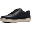 imageClarks Mens Hodson Lace SneakerBlack Leather