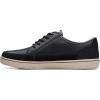 imageClarks Mens Hodson Lace SneakerBlack Leather