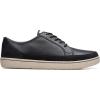imageClarks Mens Hodson Lace SneakerBlack Leather