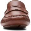 imageClarks Mens Markman Way LoaferDark Tan Leather
