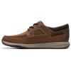 imageClarks Mens Sailview Lace Boat ShoeBeeswax Leather