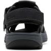 imageClarks Mens Saltway Cove SandalsBlack Leather