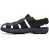 imageClarks Mens Saltway Cove SandalsBlack Leather