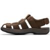 imageClarks Mens Saltway Cove SandalsDark Brown Leather