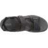 imageClarks Mens Walkford Walk Flat SandalBlackWhite