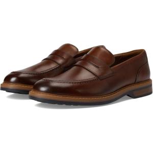 imageClarks Mens Aldwin Step Penny LoaferMid Tan Leather