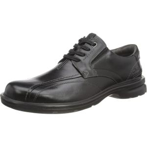 imageClarks Mens Gessler Lace OxfordBlack Black Leather