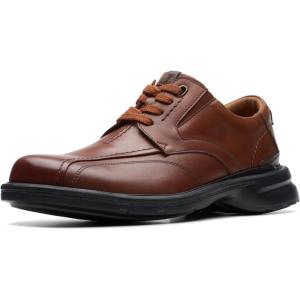 imageClarks Mens Gessler Lace OxfordDark Tan Leather