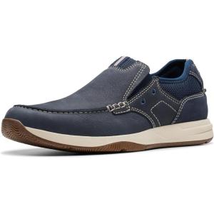 imageClarks Mens Sailview Step Boat ShoeNavy Nubuck