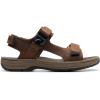 imageClarks Mens Saltway Trail Sport SandalDark Brown Leather