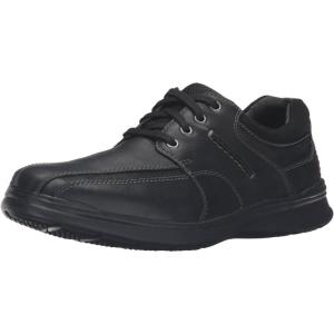 imageClarks Mens Cotrell Walk OxfordBlack Oily Leather