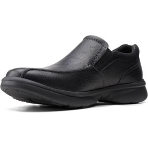 imageClarks Mens LoaferBlack Tumbled