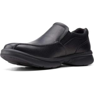 imageClarks Mens LoaferBlk Tumbled Lea