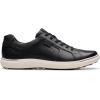 imageClarks Mens Mapstone Lace SneakerBlack Leather