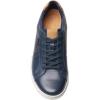 imageClarks Mens Mapstone Lace SneakerNavy Leather