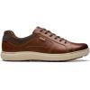 imageClarks Mens Mapstone Lace SneakerTan Leather