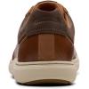 imageClarks Mens Mapstone Lace SneakerTan Leather