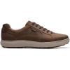 imageClarks Mens Mapstone Lace SneakerBeeswax Leather