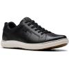 imageClarks Mens Mapstone Lace SneakerBlack Leather
