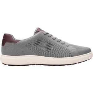 imageClarks Mens Mapstone Lace SneakerGrey Knit