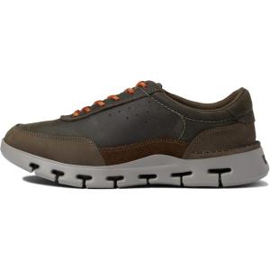 imageClarks Mens Nature X One SneakerDark Olive Leather