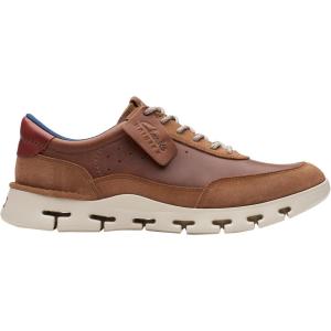 imageClarks Mens Nature X One SneakerDark Tan Lea