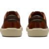 imageClarks Mens Brodin Lace SneakerDark Tan Leather
