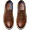 imageClarks Mens Brodin Lace SneakerDark Tan Leather