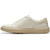 imageClarks Mens Brodin Lace SneakerWhite Leather