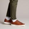 imageClarks Mens LowTop SneakersBritish Tan Lea