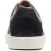 imageClarks Mens LowTop SneakersNavy Leather