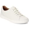 imageClarks Mens LowTop SneakersWhite Leather