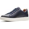 imageClarks Mens LowTop SneakersNavy Leather