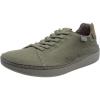 imageClarks Mens Lowtop SneakersOlive Canvas